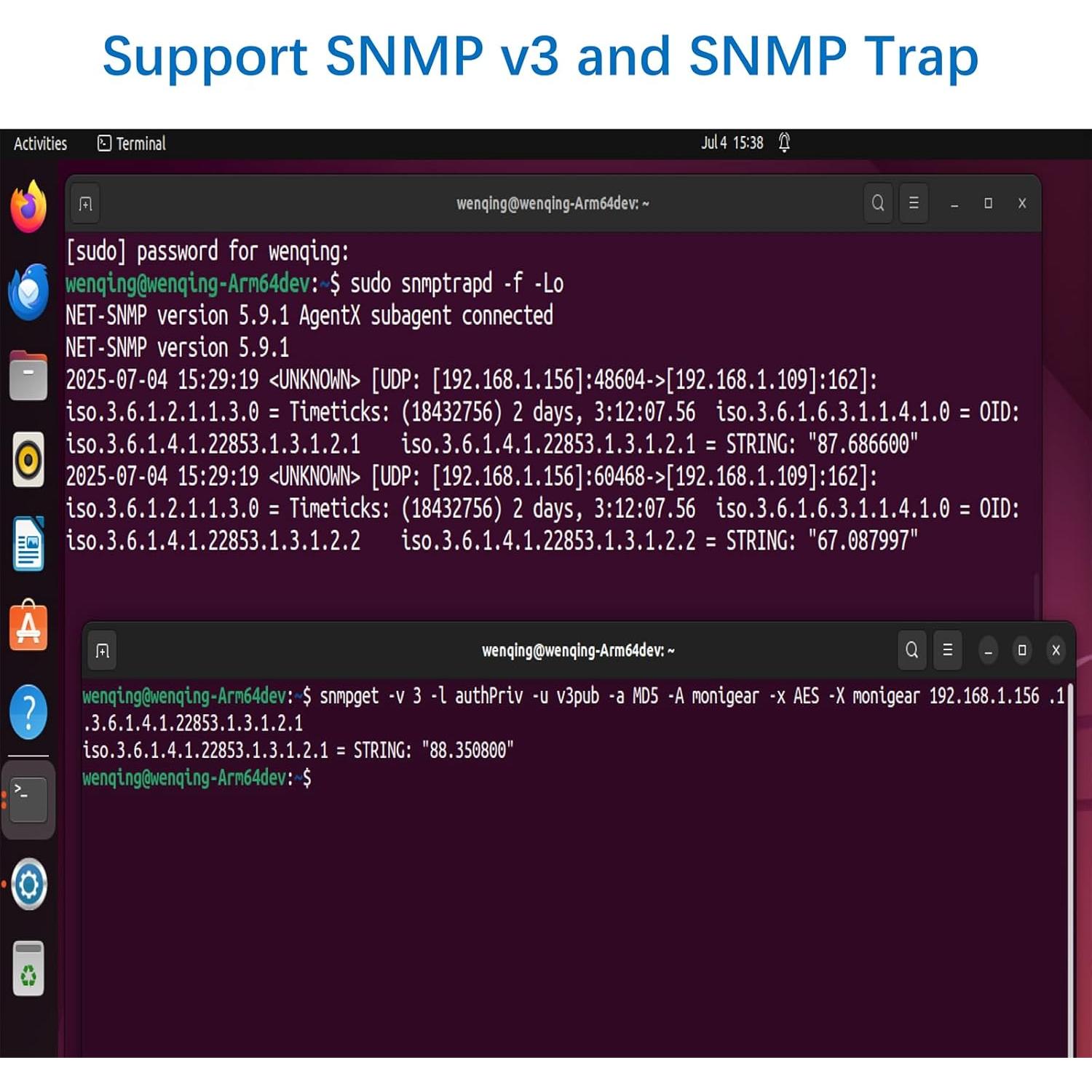 Monitor Ambiental 3 en 1 MONIGEAR MN-NCO2TH CO2 Temperatura Humedad