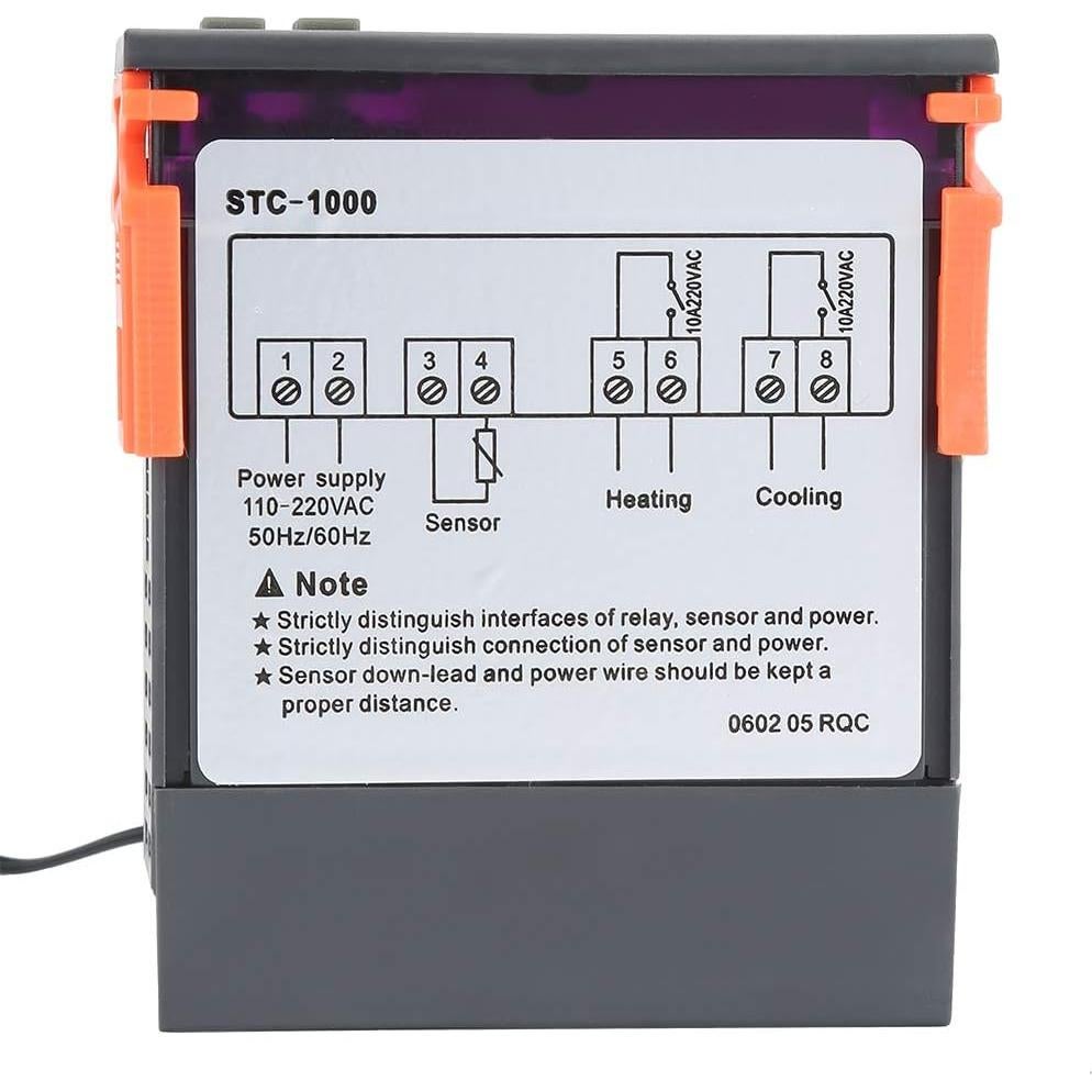 Controlador de Temperatura Digital Walfront -50°C a 99°C
