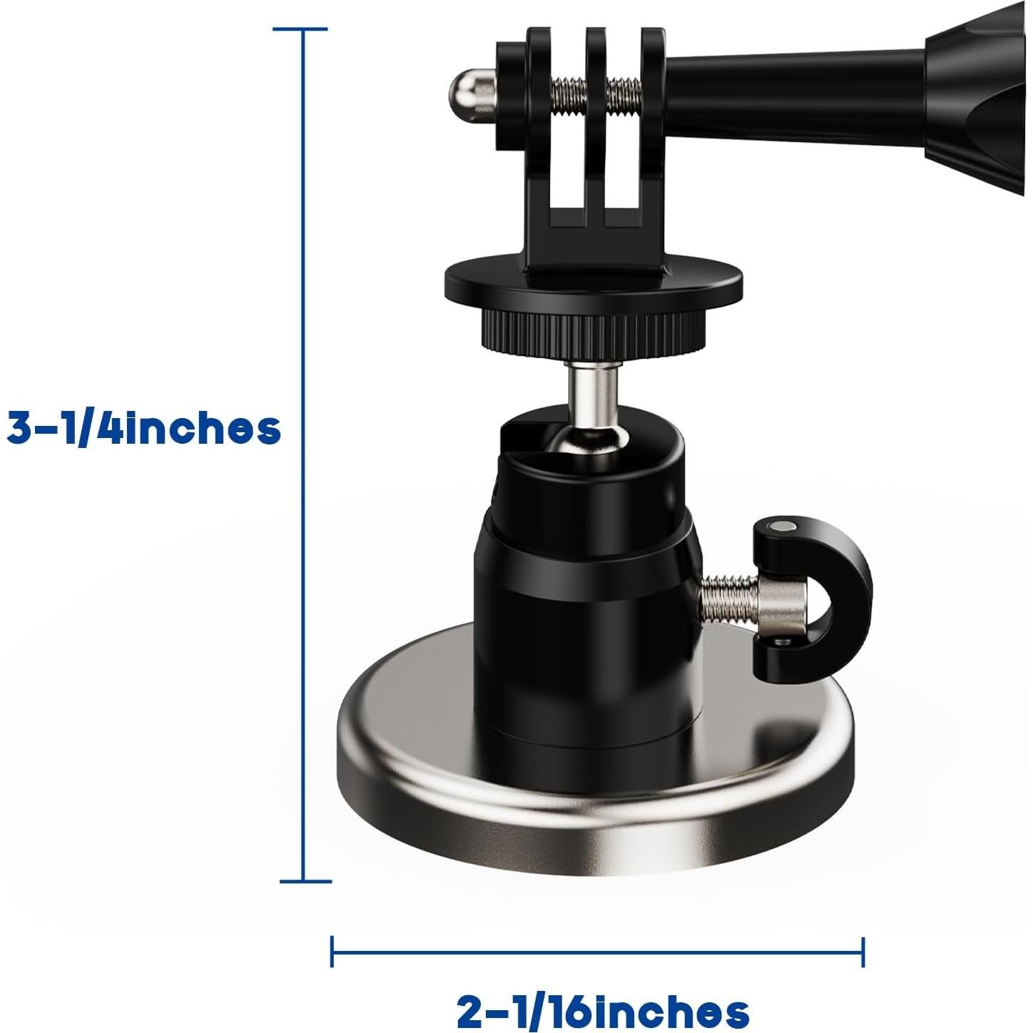 Soporte Magnético para Cámara GoPro EDSRDUX 360° Rotación
