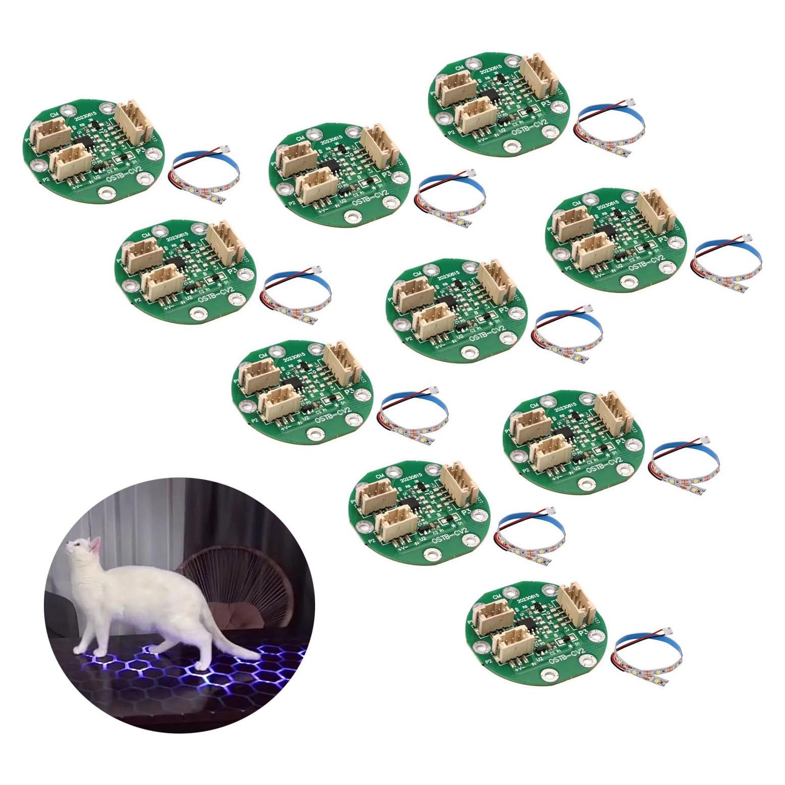 Módulo Sensor Táctil FOFMITI con Tira LED 10Pcs 40x38mm