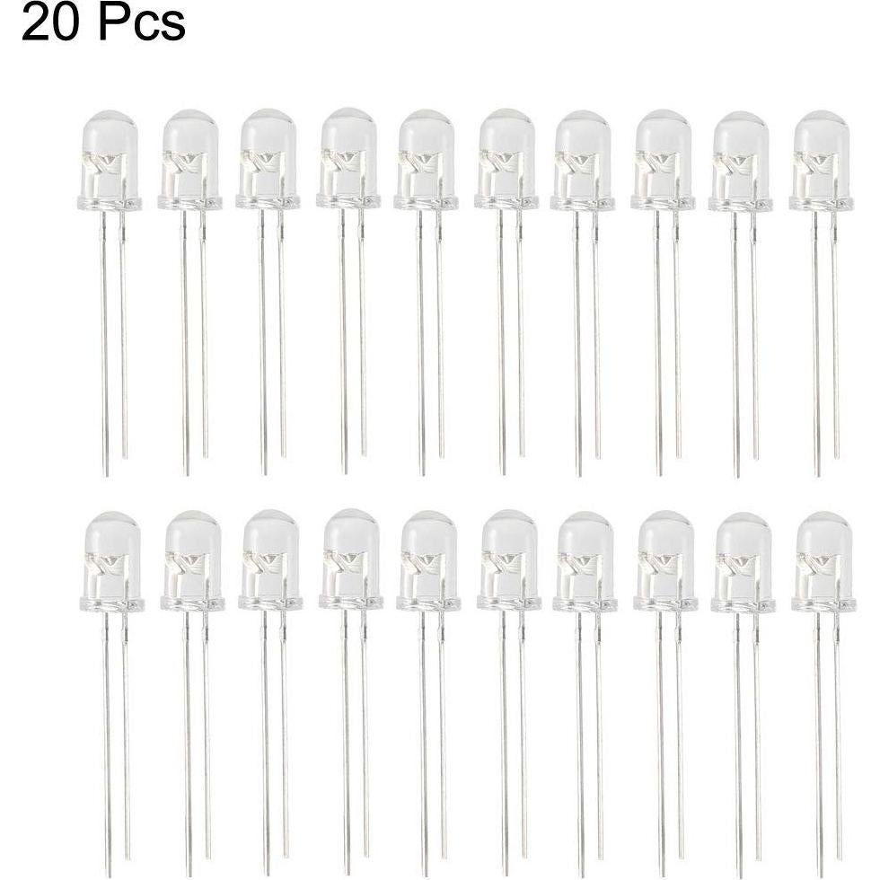 Diodos Fotodiodos Sensibles a la Luz uxcell 20pcs 5mm