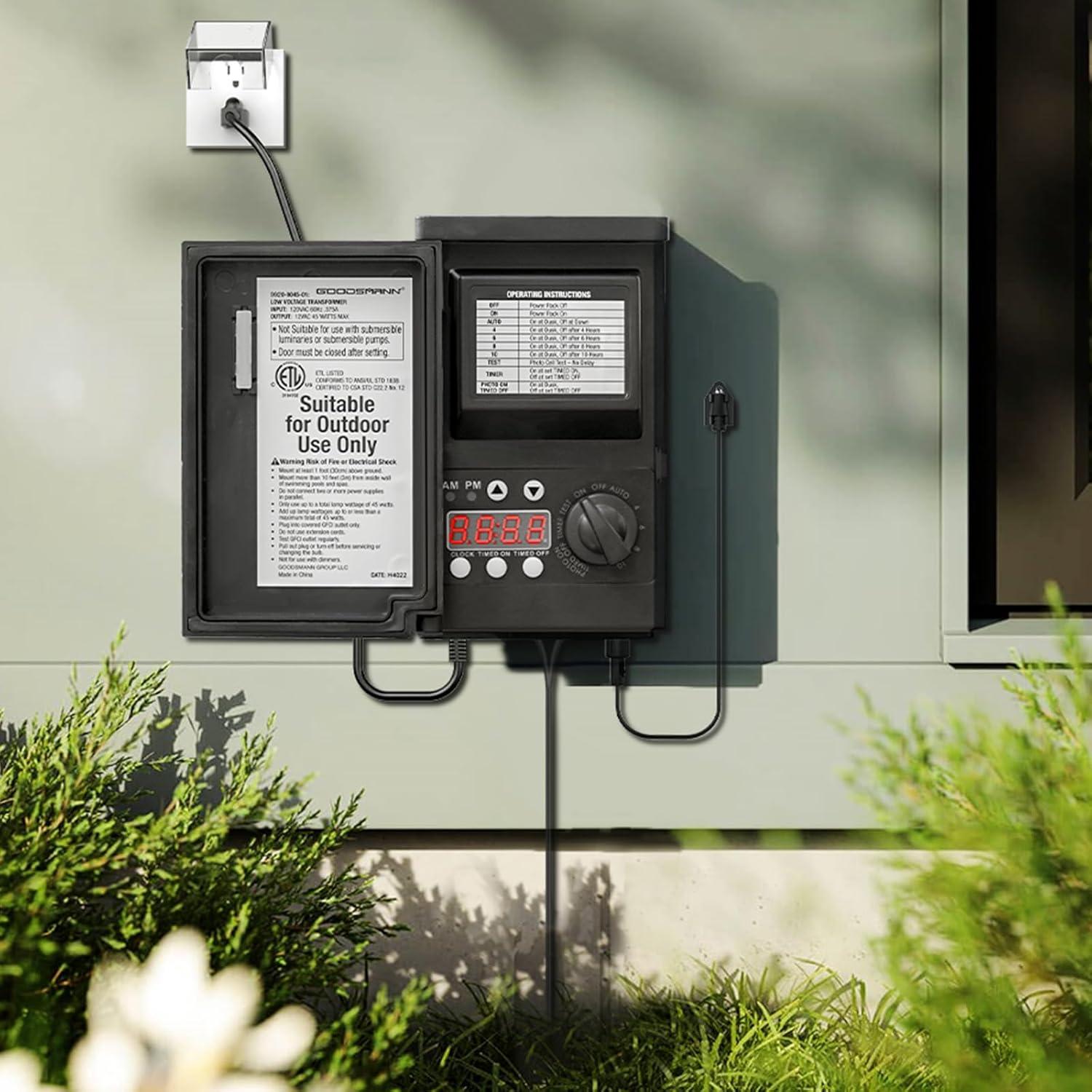 Sensor de Luz Fotoeléctrico GOODSMANN 9.9x7.6cm para Transformador