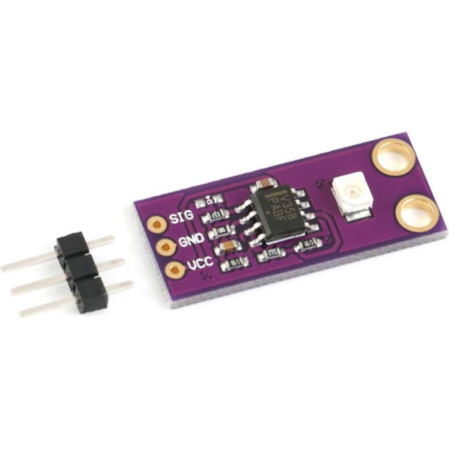 Módulo Sensor UV HiLetgo GUVA-S12SD 2 Pcs 240-370nm 130°