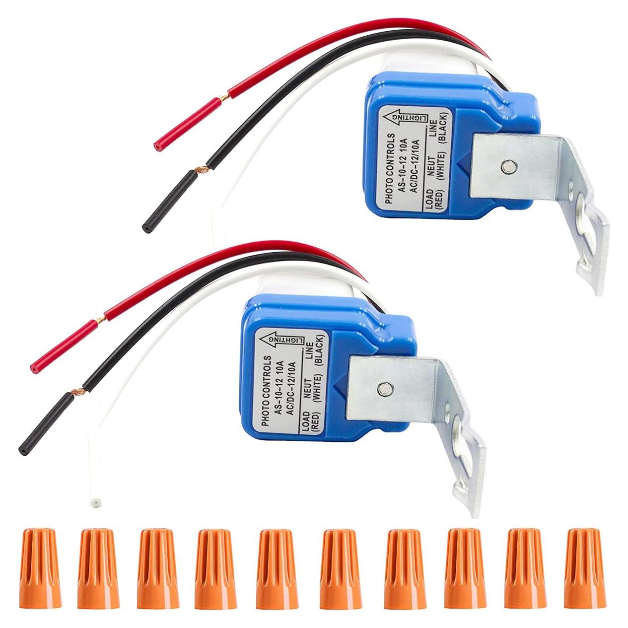 Interruptor de Luz Automático DKARDU 12V 10A con Sensor