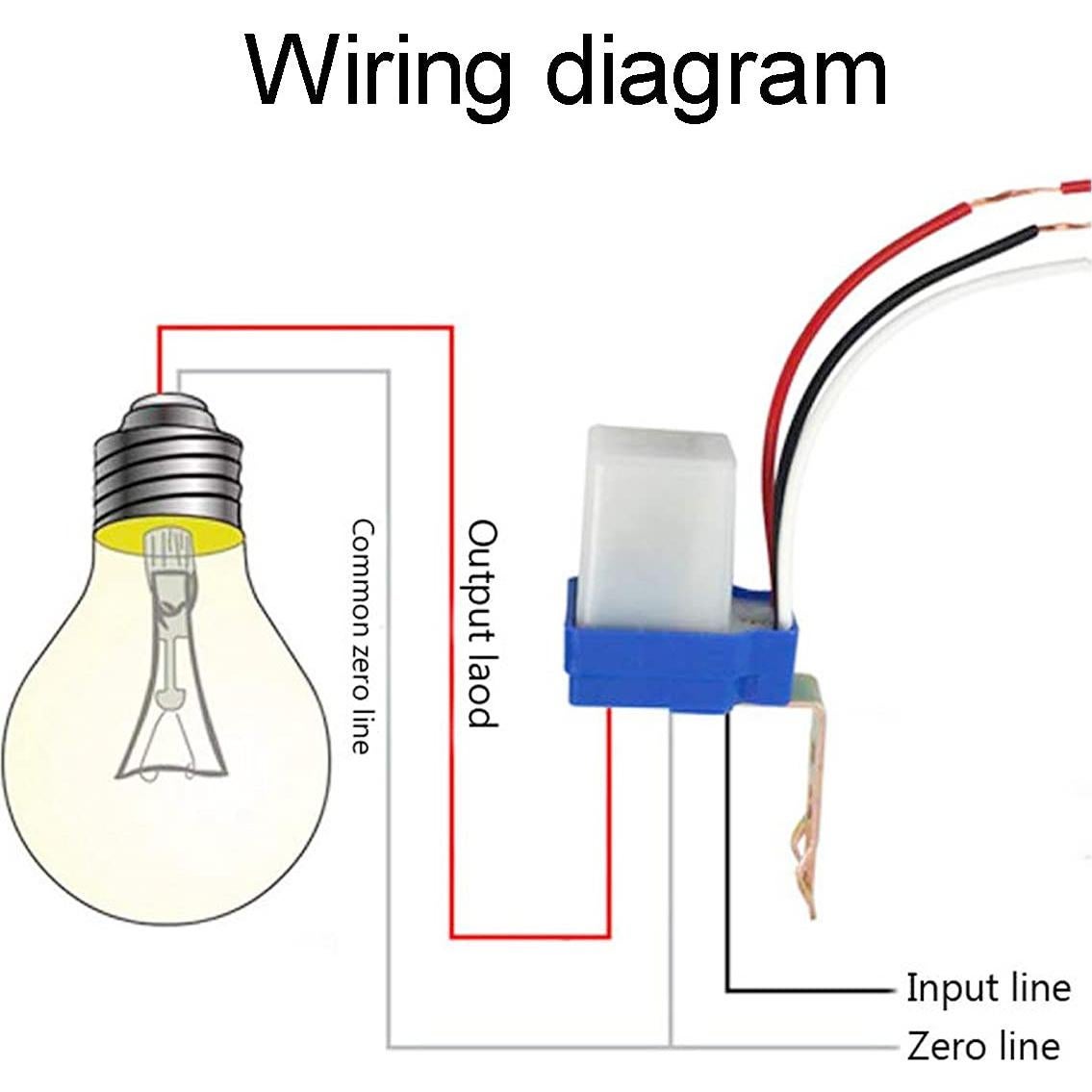 Interruptor de Luz Automático DKARDU 12V 10A con Sensor