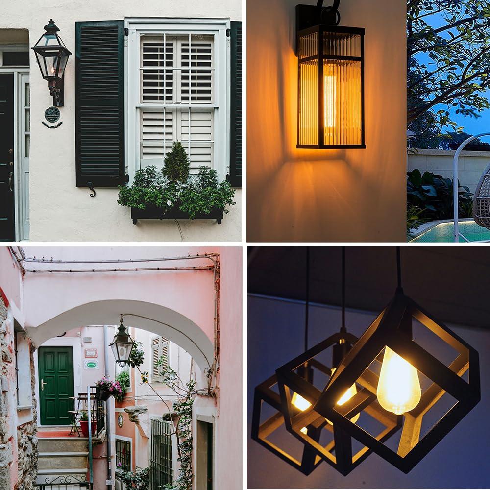 Sensor de Luz Crepúsculo a Amanecer Mighmia E26 E27 Paquete de 4