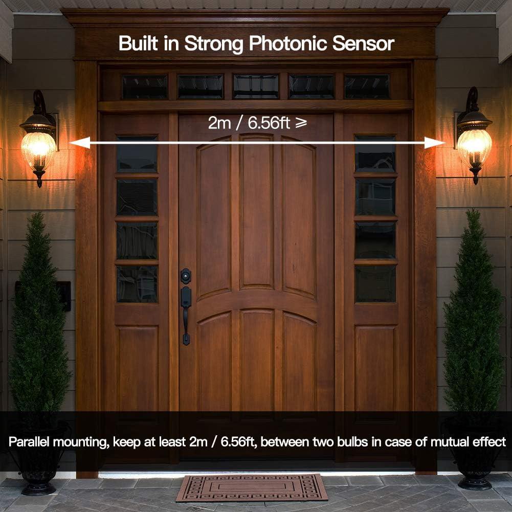 Bombilla LED Elrigs E26 7W con Sensor de Movimiento y Dusk to Dawn