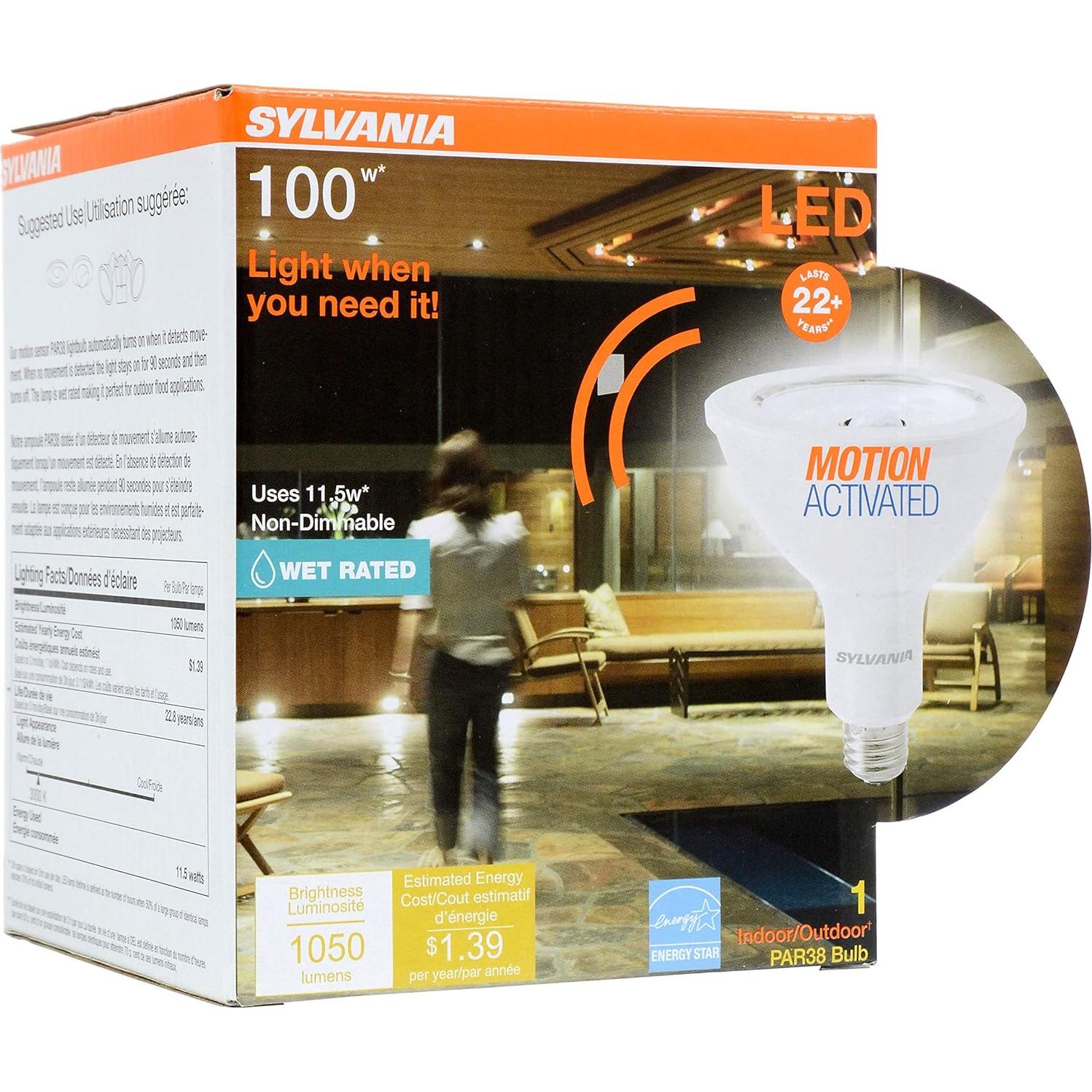 Bombilla LED PAR38 Sylvania 11.5W 1050 Lúmenes 3000K
