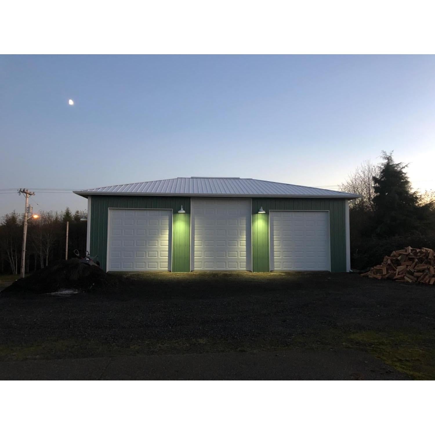 Bombillas LED PAR38 20W Dusk to Dawn con Sensor Luz - 2 Piezas