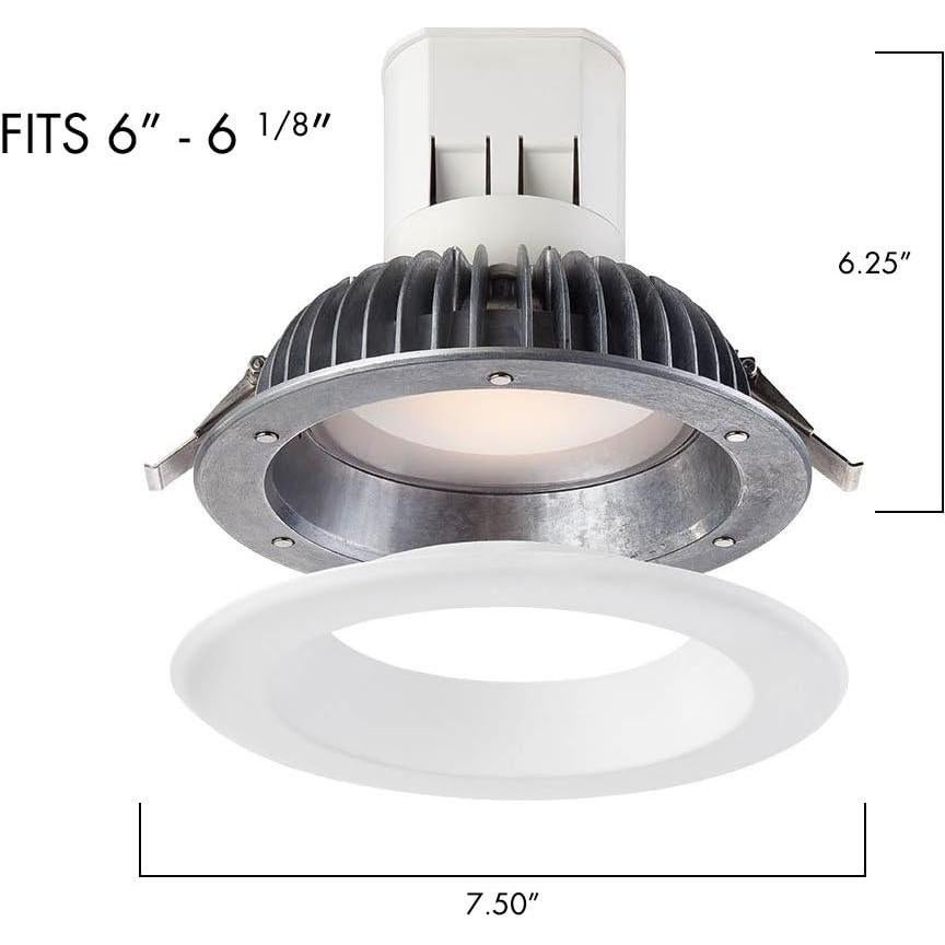 Luz LED Empotrada Designers Fountain 6" 2700K 800 Lúmenes