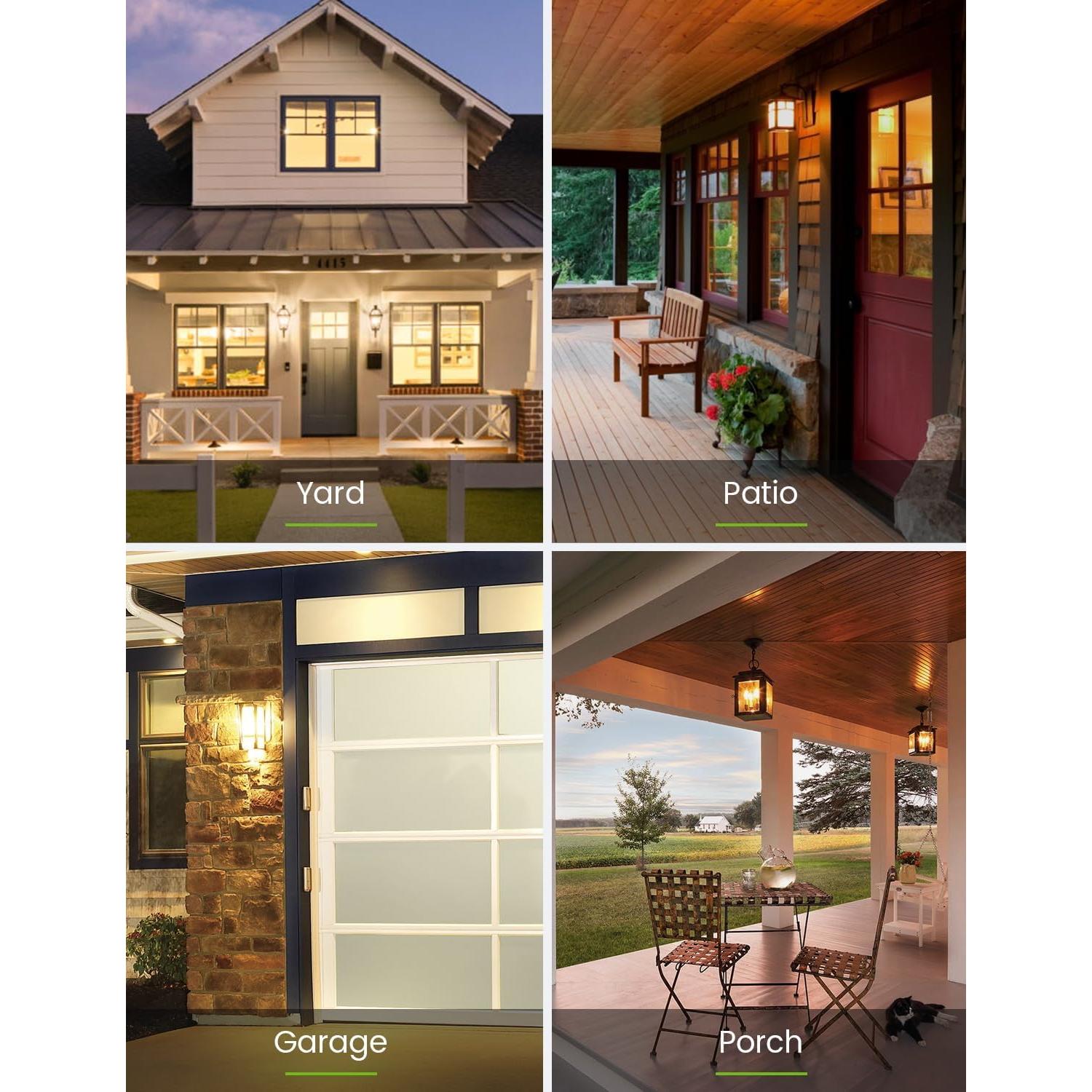 Paquete de 2 Bombillas LED ALEXPEX 13W E26 1100LM 3000K