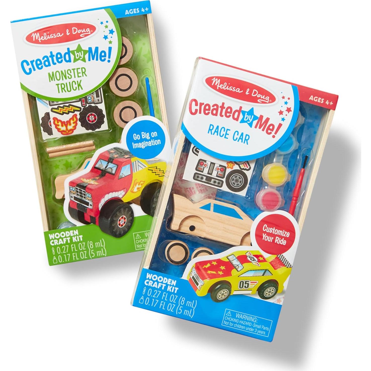 Kits de Manualidades de Madera Melissa y Doug - Auto y Camión