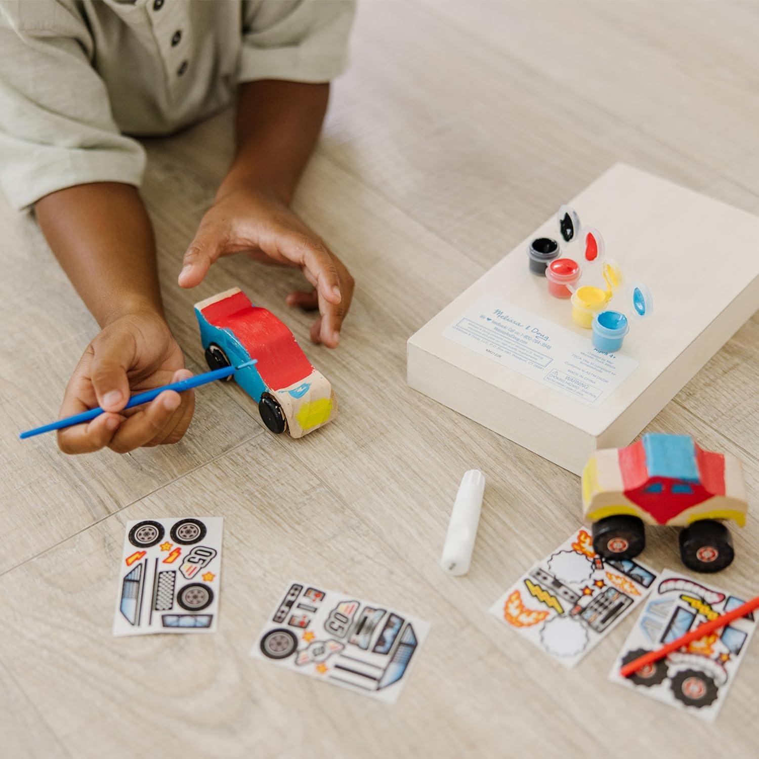 Kits de Manualidades de Madera Melissa y Doug - Auto y Camión