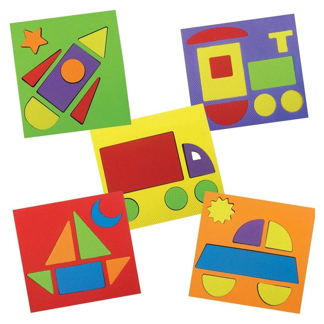 Rompecabezas de Formas Imagimake Vehículos 42 Piezas