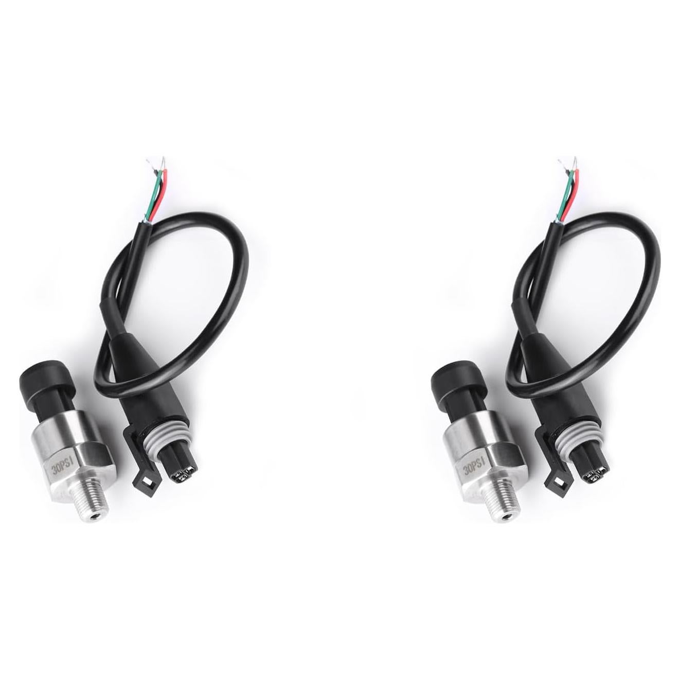 Transductor de Presión Pissente 30 PSI Acero Inoxidable - Paquete de 2