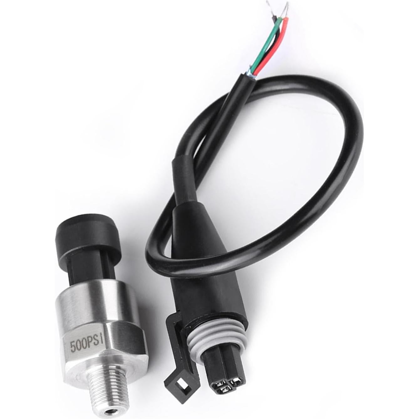 Transductor de Presión Ejoyous 1/8 NPT Acero Inoxidable 500 PSI