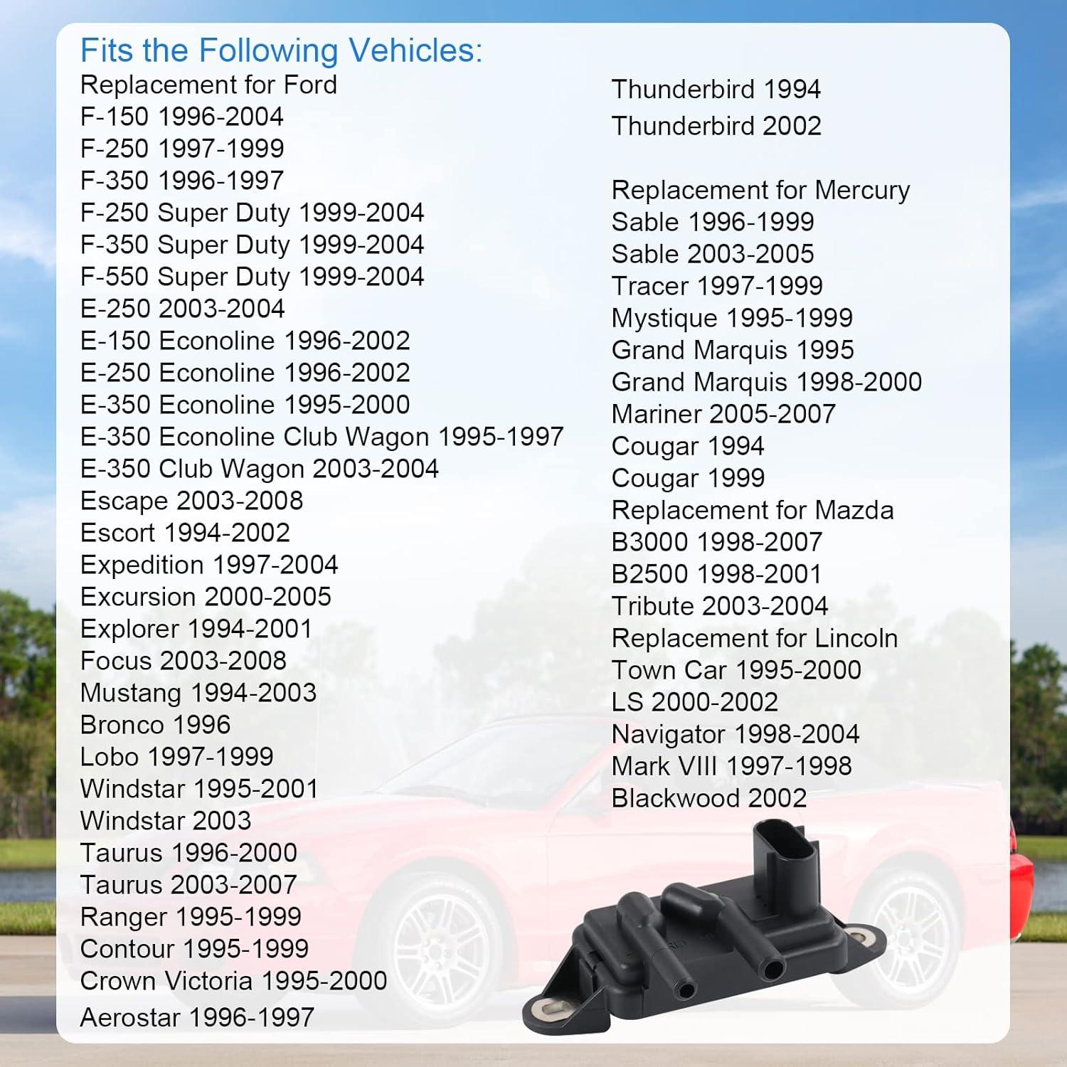 Sensor de Presión EGR CARMOCAR WS-E327 para Ford y Mazda