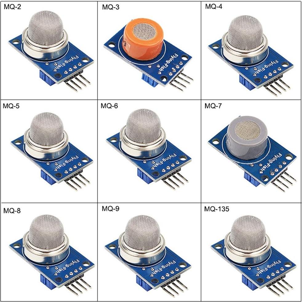 Kit de Sensores de Gas MQ 9 en 1 BONATECH - Detección de Gases