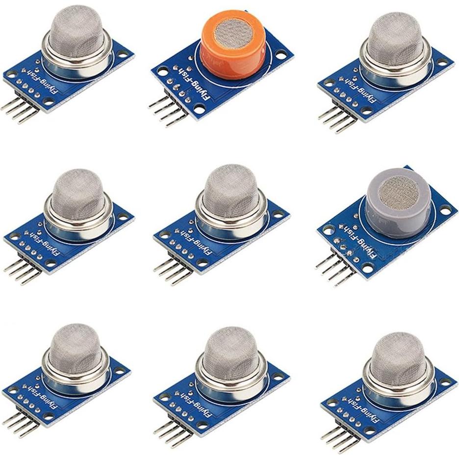 Kit de Sensores de Gas MQ 9 en 1 BONATECH - Detección de Gases