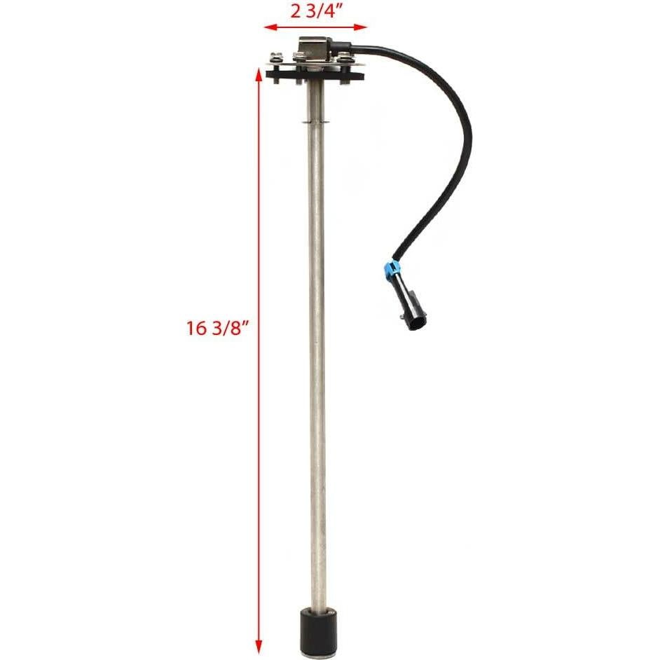 Rochester Boat Fuel Gas Sending Unit 326671 | 16 3/8 Inch 9800 SS