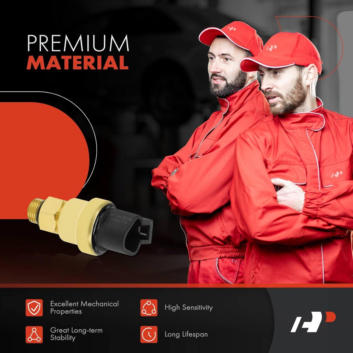 Sensor de Presión A-Premium 3 Pines para Caterpillar CAT