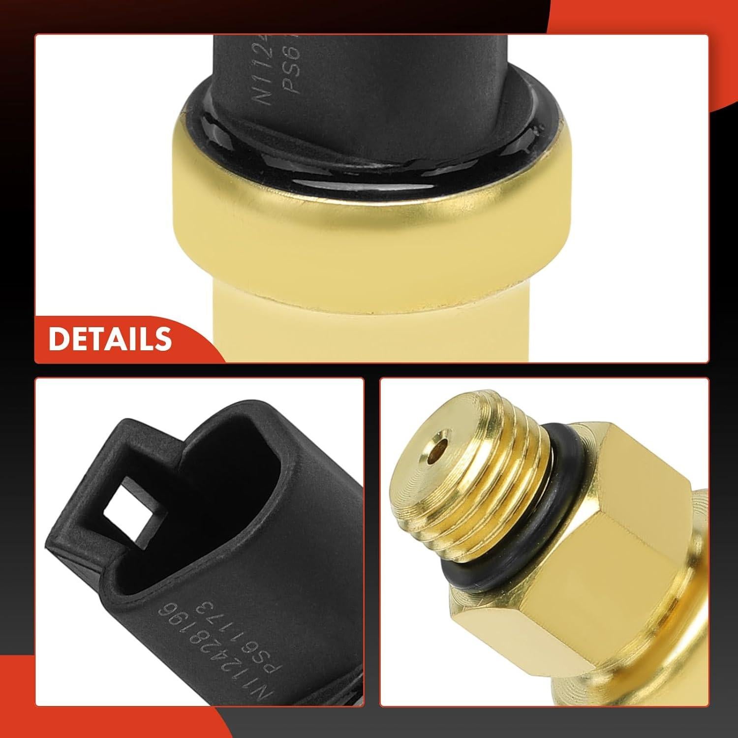 Sensor de Presión A-Premium 3 Pines para Caterpillar CAT