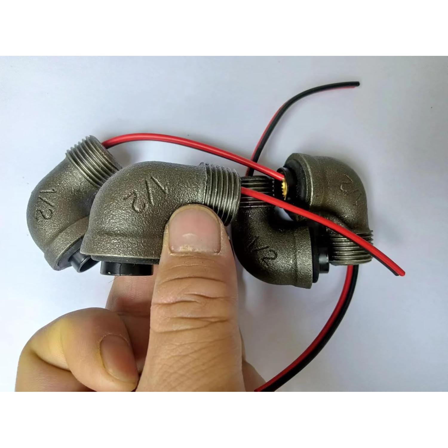 Soporte de lámpara de hierro fundido DIY Bowen E12 75W