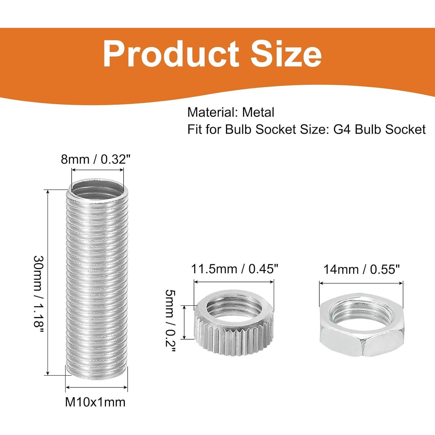 Kit de Accesorios de Lámpara MECCANIXITY G4 - 10 Piezas