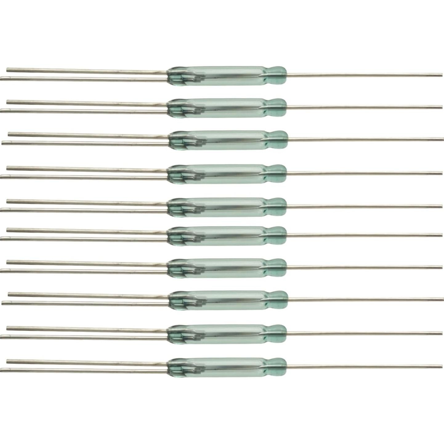 10PCS Interruptor de Reed 3 Pines 2.5x14mm GODIYMODULES