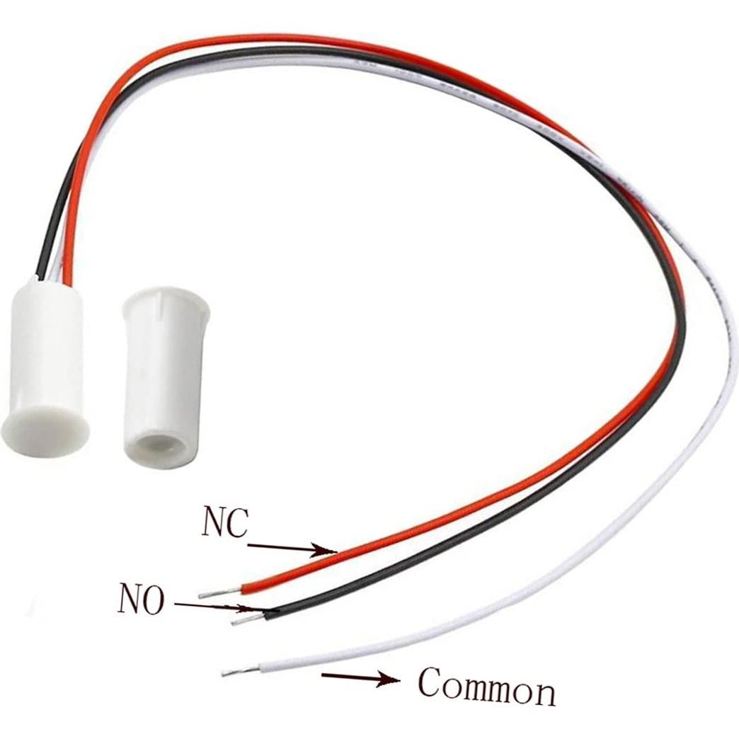 Interruptor de Lengüeta Magnética RC-35 NC/NO - 6 Juegos