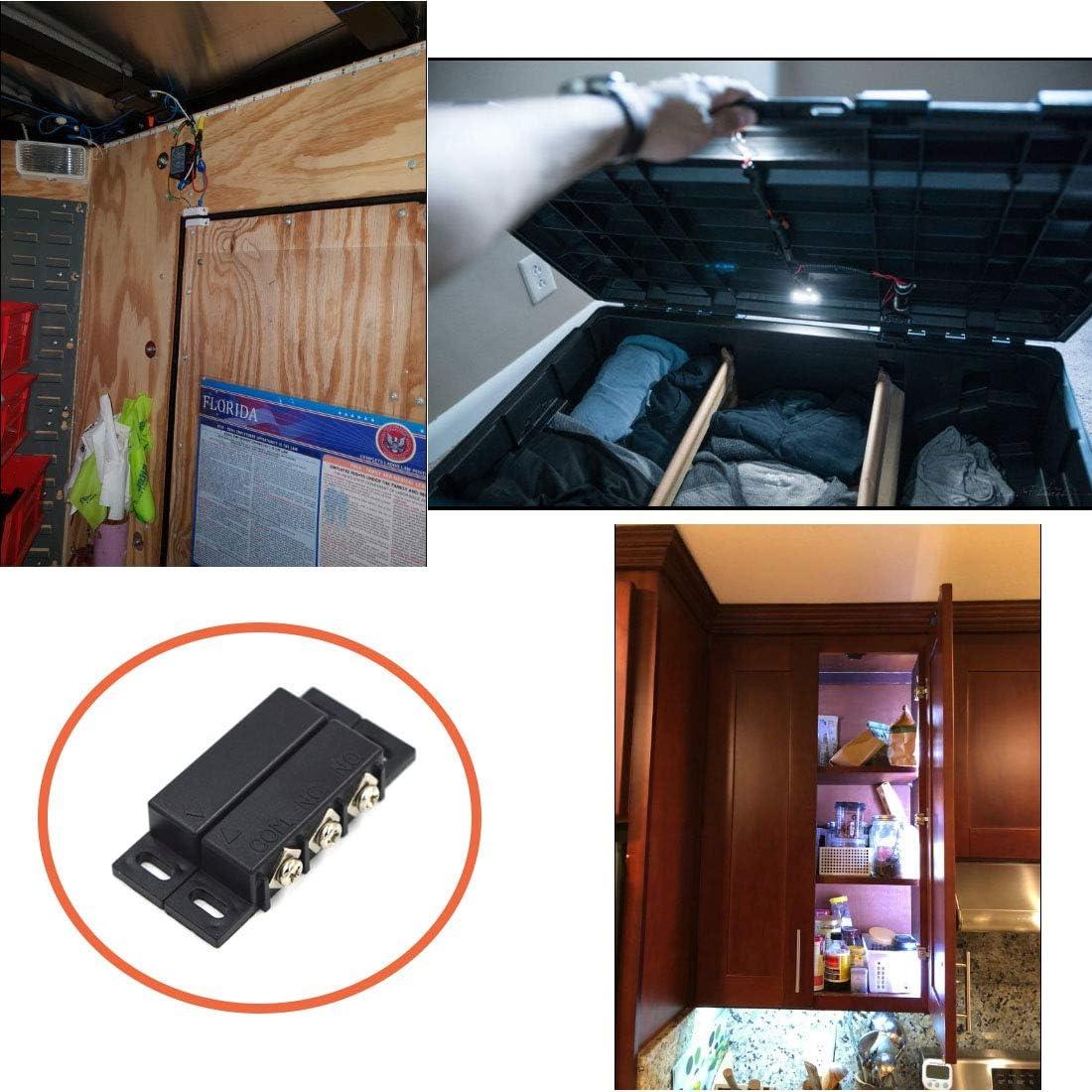 Interruptor Magnético de Puerta SpzcdZa - 5 Conjuntos NC/NO