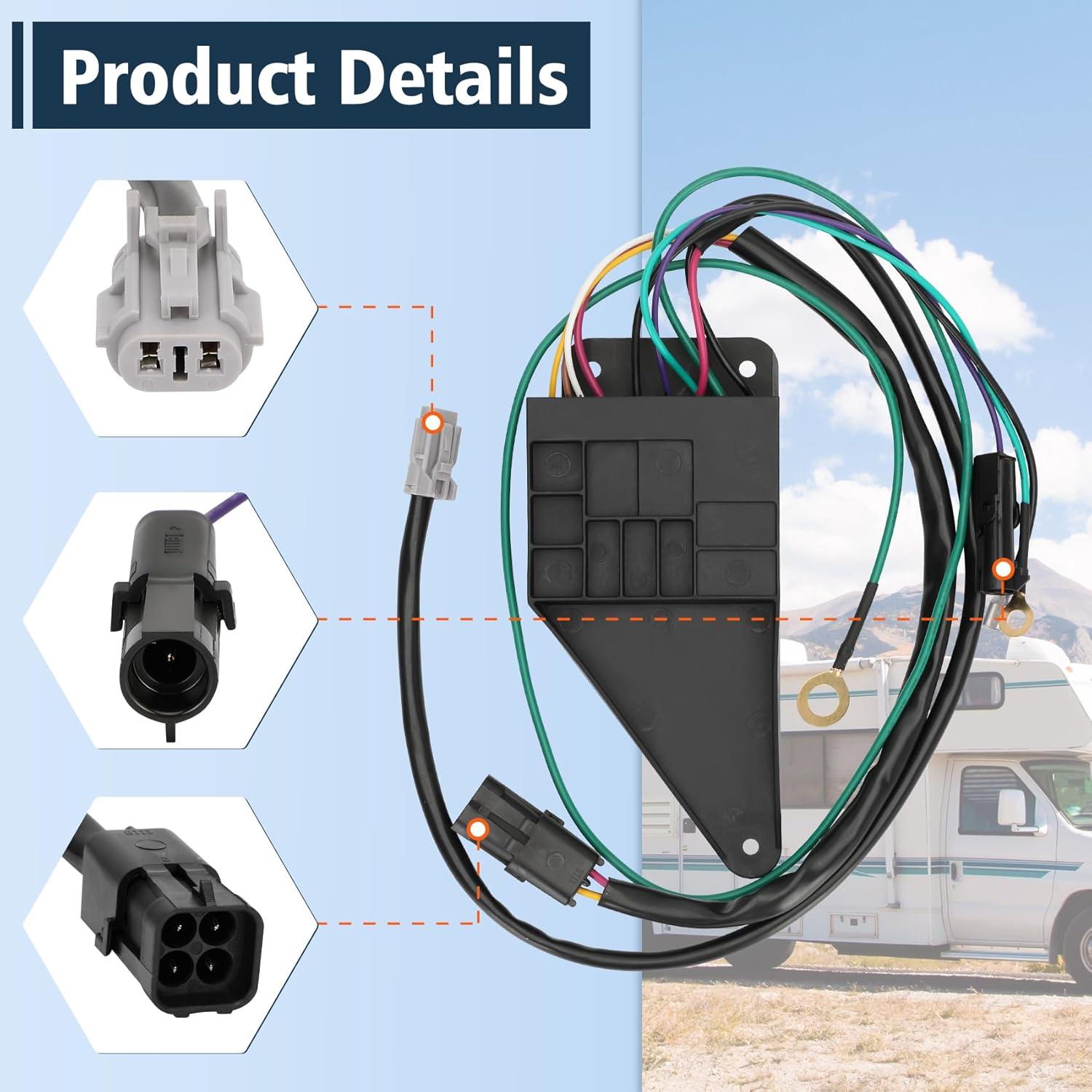 Kit de Conversión Motor Escalones RV Sobalai 12V Compatible Kwikee