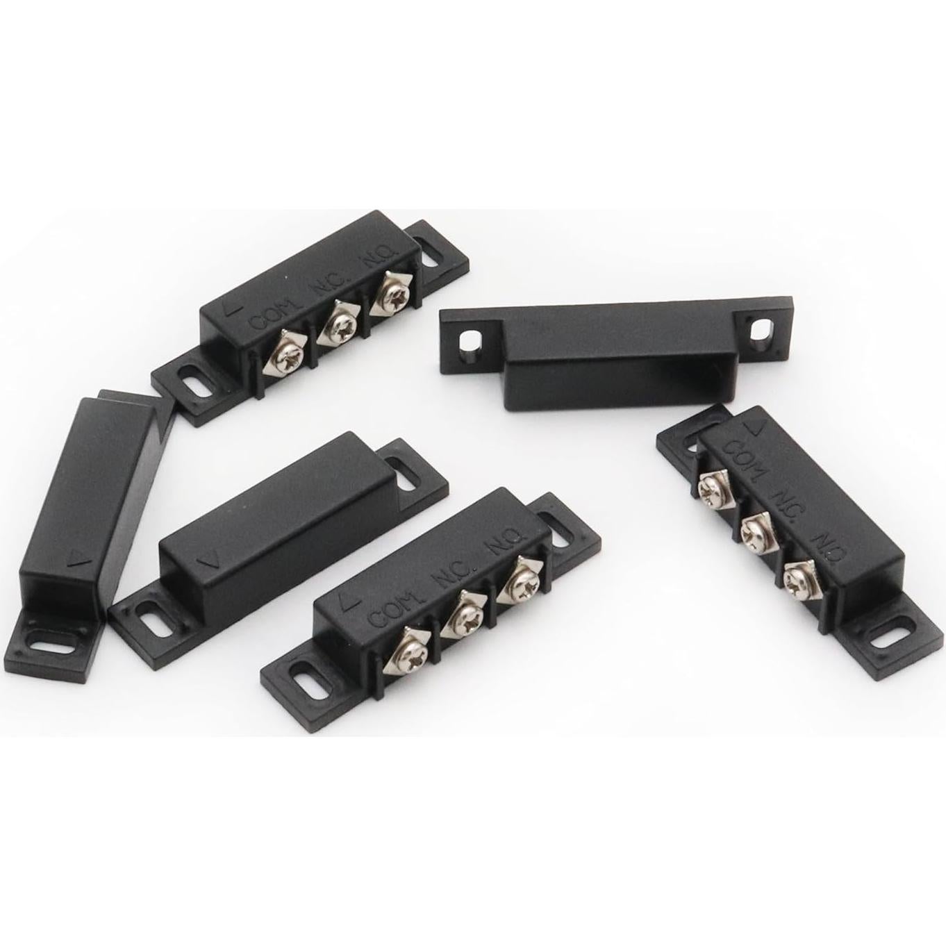 Interruptores de Lengüeta Magnético LBY - 3 Juegos, ABS Negro