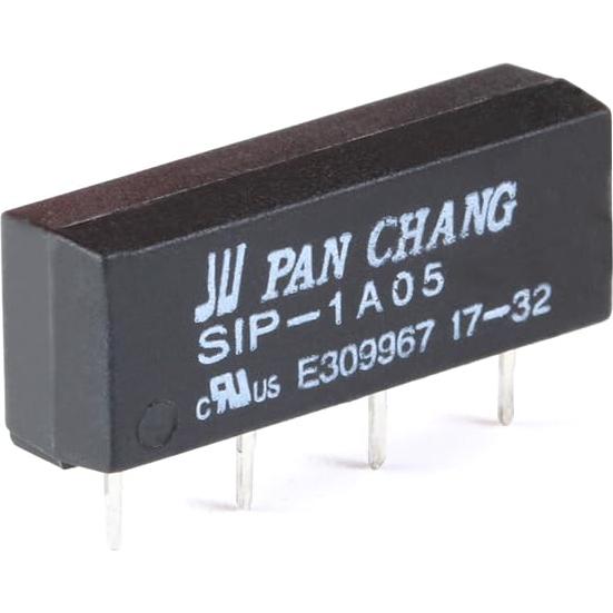 5PCS Relé Reed 5V JESSINIE SIP-1A05 4 Pines 450-550 Ohm