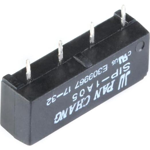 5PCS Relé Reed 5V JESSINIE SIP-1A05 4 Pines 450-550 Ohm