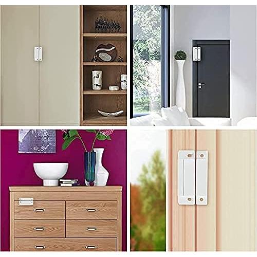 Interruptor Reed Magnético TOWODE para Puertas y Ventanas - Paquete de 10