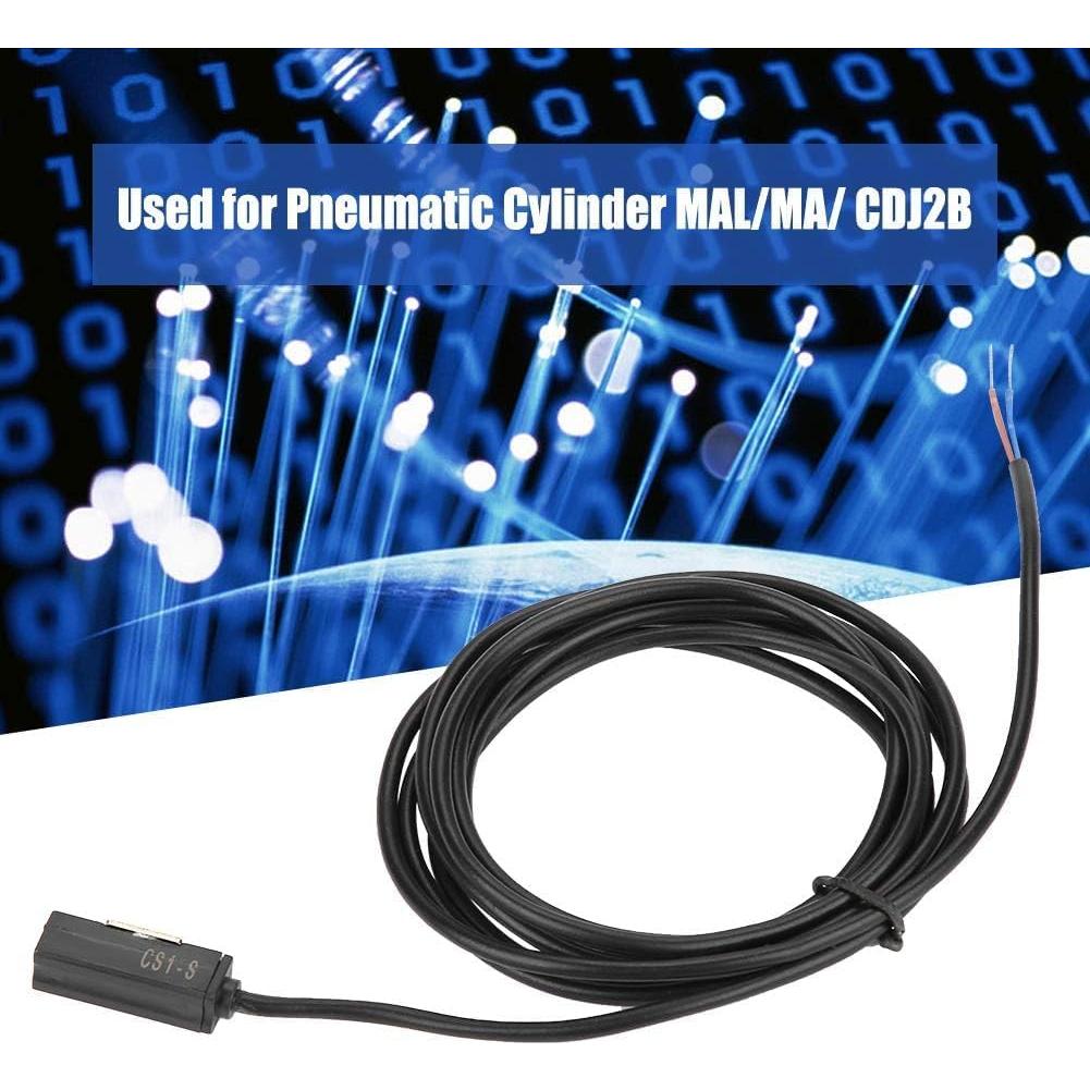 Interruptor de Reed Magnético CS1-S 5-240V DC/AC Alta Sensibilidad