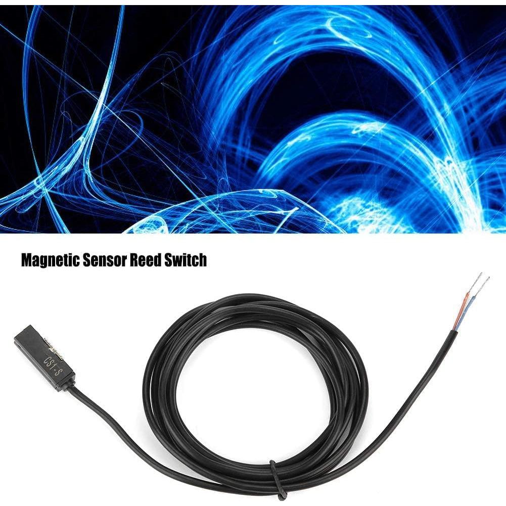 Interruptor de Reed Magnético CS1-S 5-240V DC/AC Alta Sensibilidad