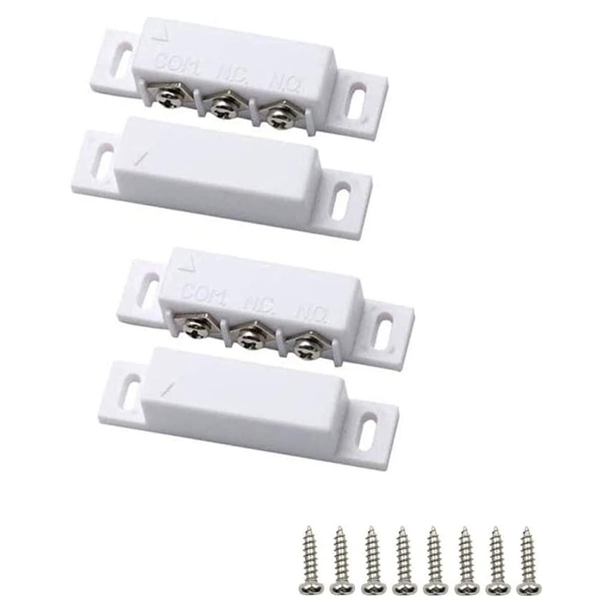 Interruptor de Contacto Magnético MC31B - 2 Juegos para Alarma