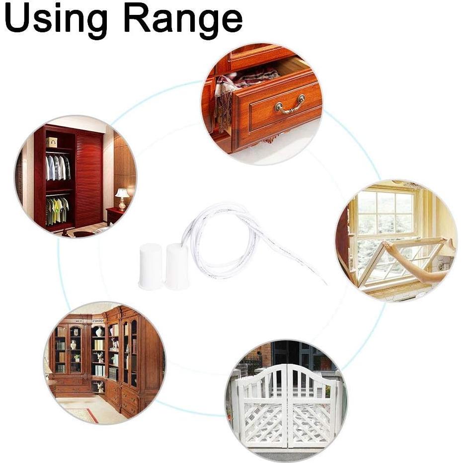 Sensor de Contacto Magnético Recesado Aoje-Link RC-33B 8pcs