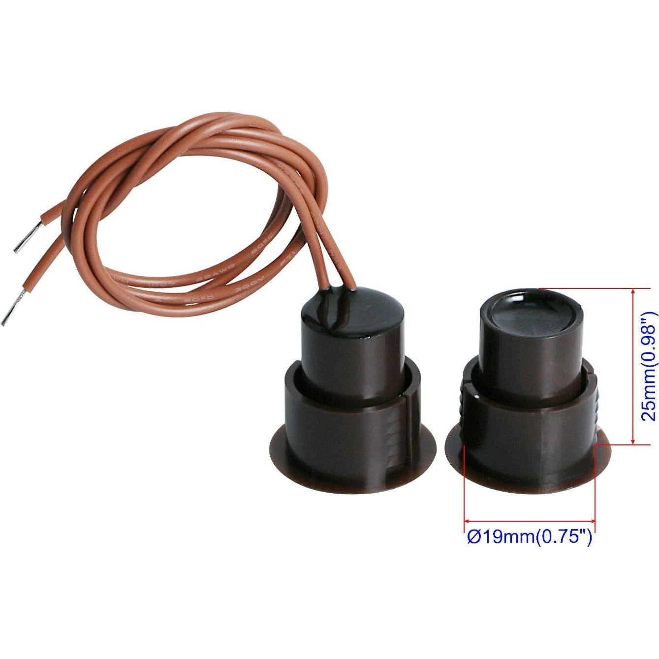 Sensor de Contacto Magnético Cableado Aoje-Link RC-36 2pcs