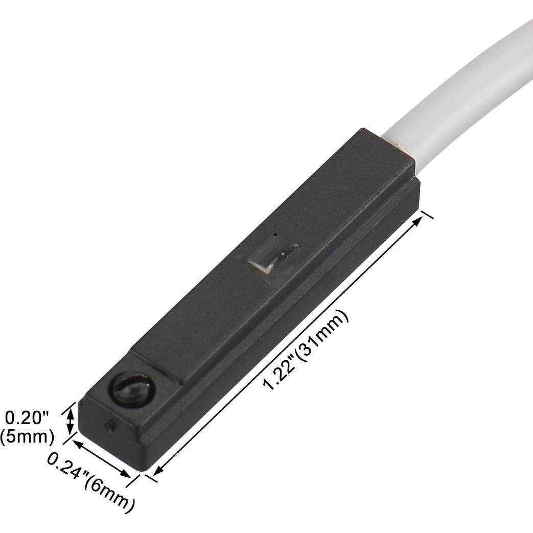 Interruptor de Reed Magnético Baomain D-Z73 1.8m Cable