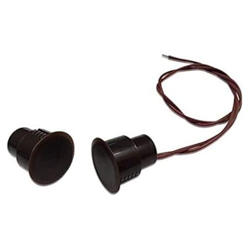 Sensor de Contacto de Puerta NC AuthorizID Marrón 19mm