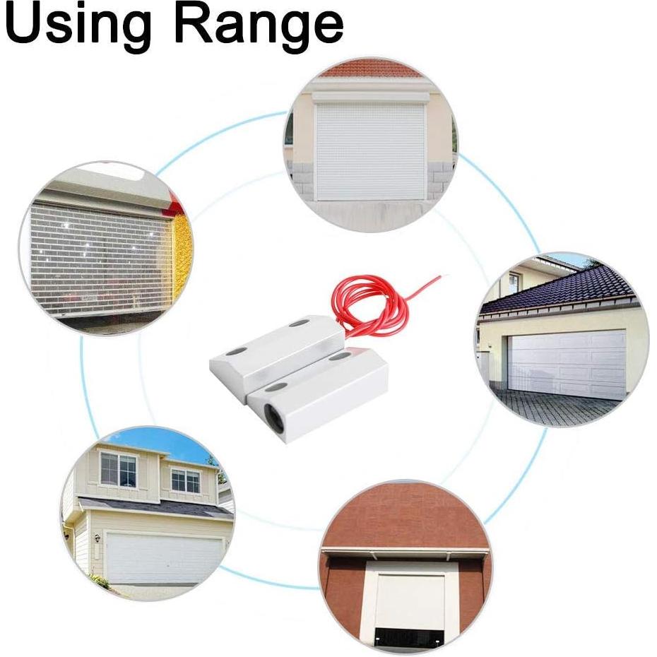 Sensor de Alarma Magnético Aoje-Link MC-56 Gris Plateado