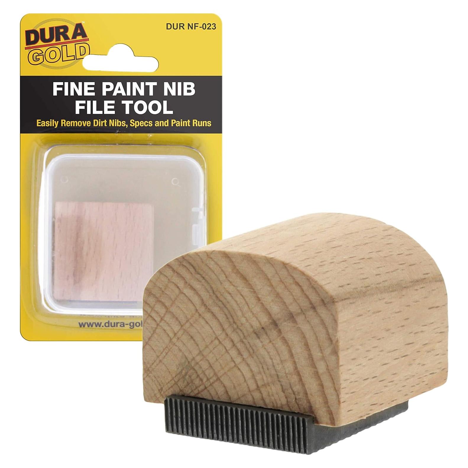 Lima de Punta Fina Dura-Gold para Pintura - Reparación de Acabado