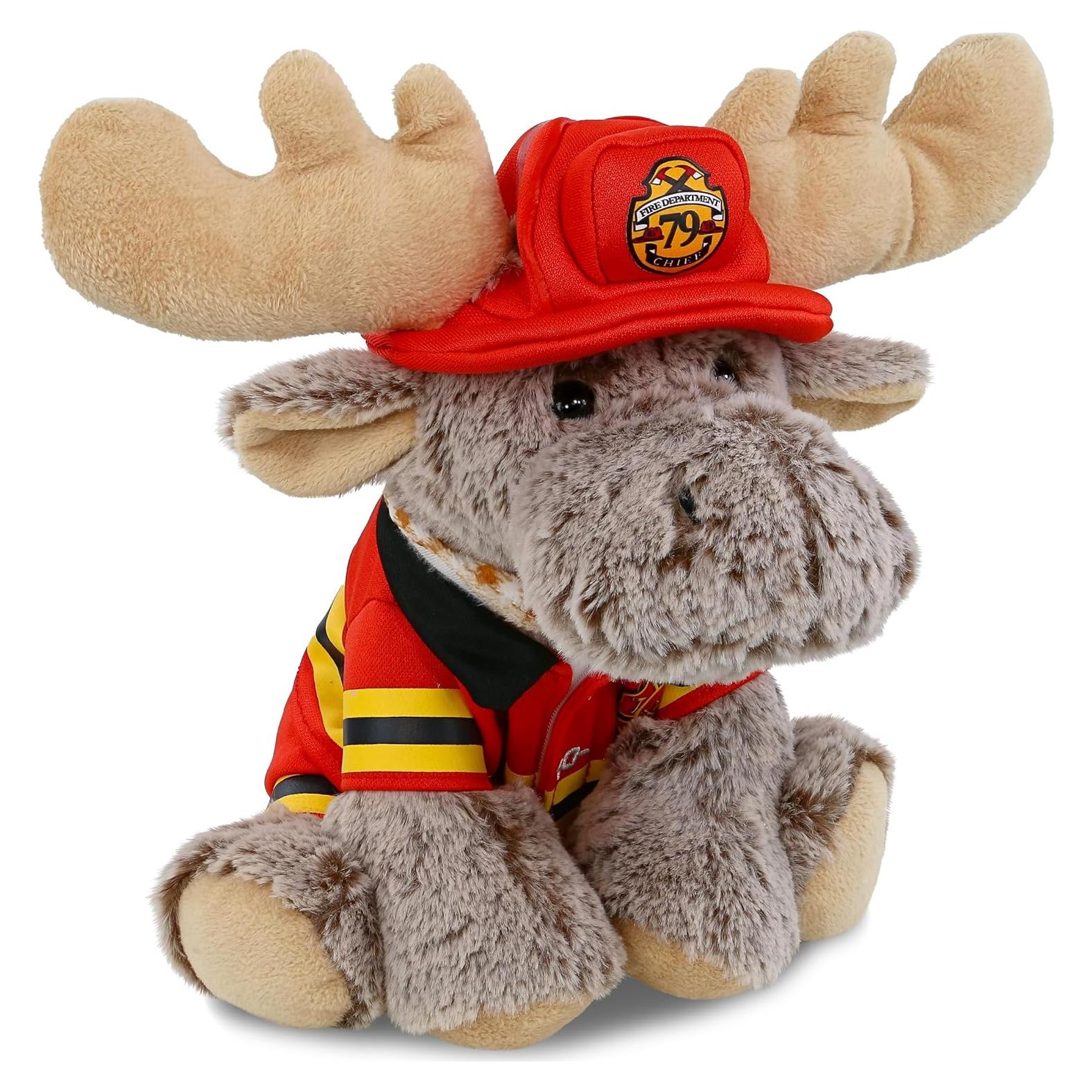 DolliBu Reno Bombero Peluche Personalizable 20 cm