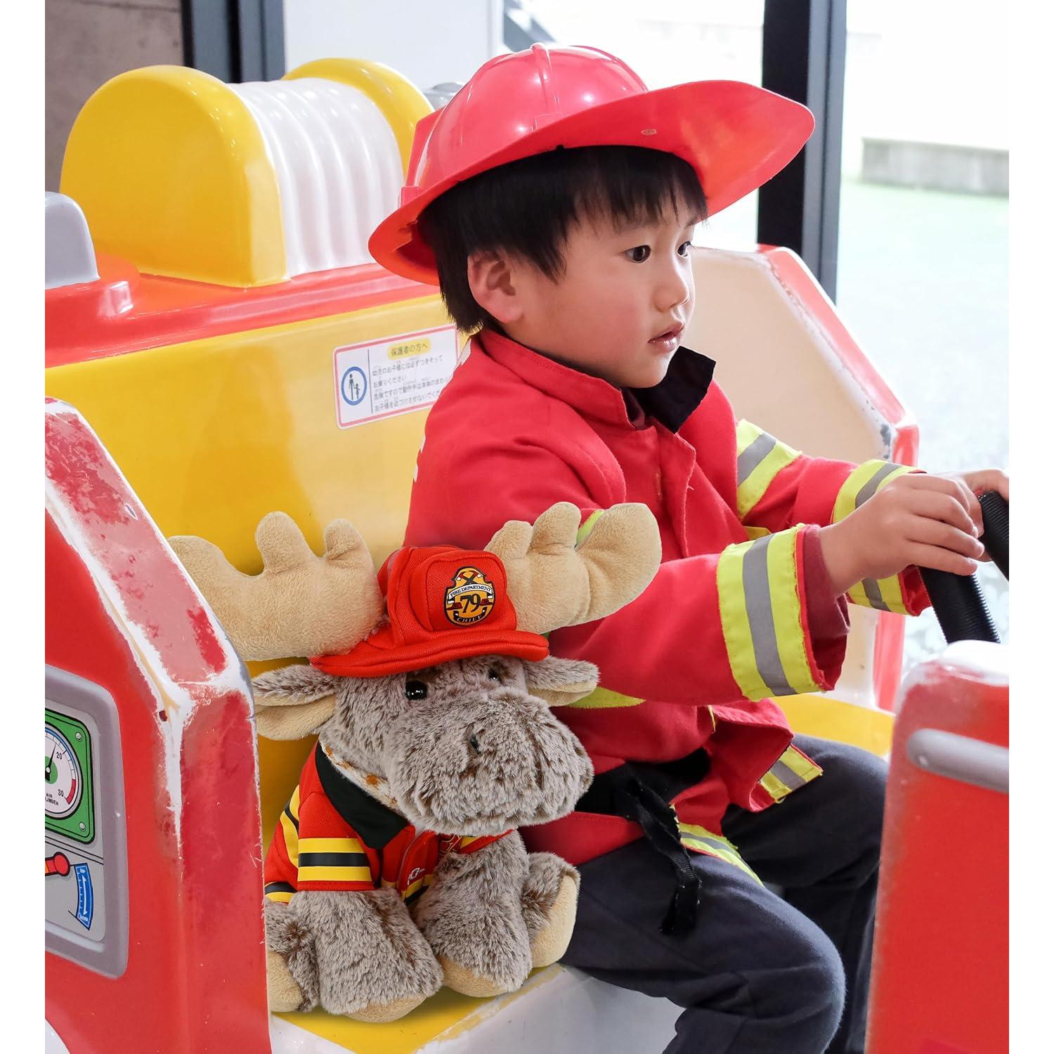 DolliBu Reno Bombero Peluche Personalizable 20 cm