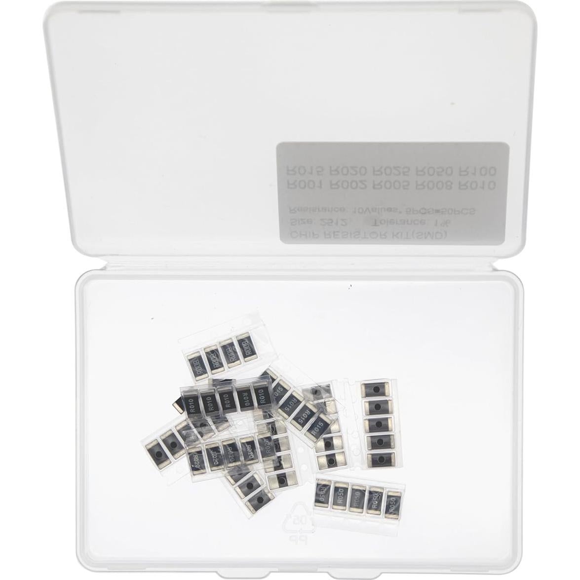 Kit de Resistencias 2512 1% MERICDA - 10 Valores x 5 Piezas