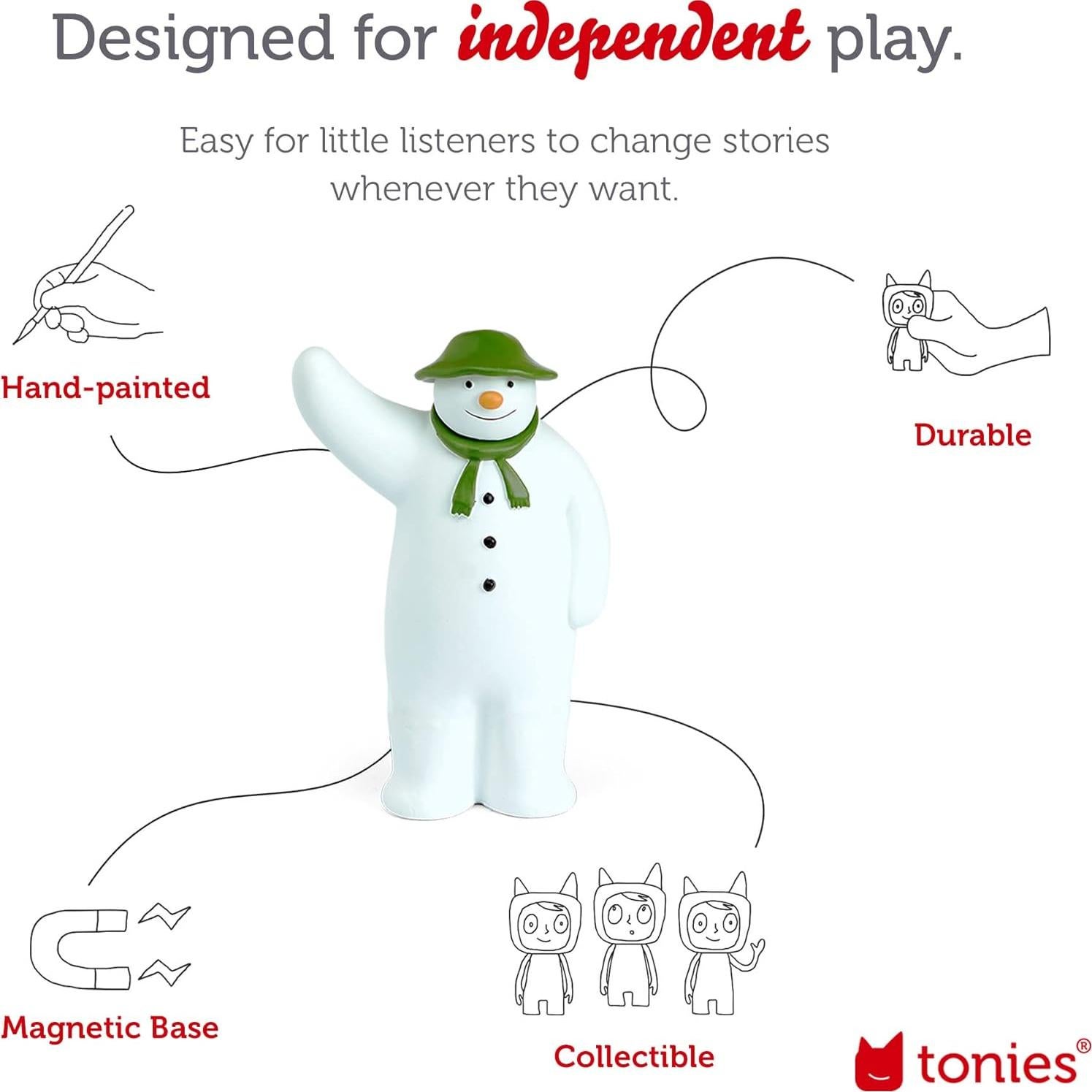 Tonies Muñeco de Nieve y Perro de Nieve con 2 Cuentos