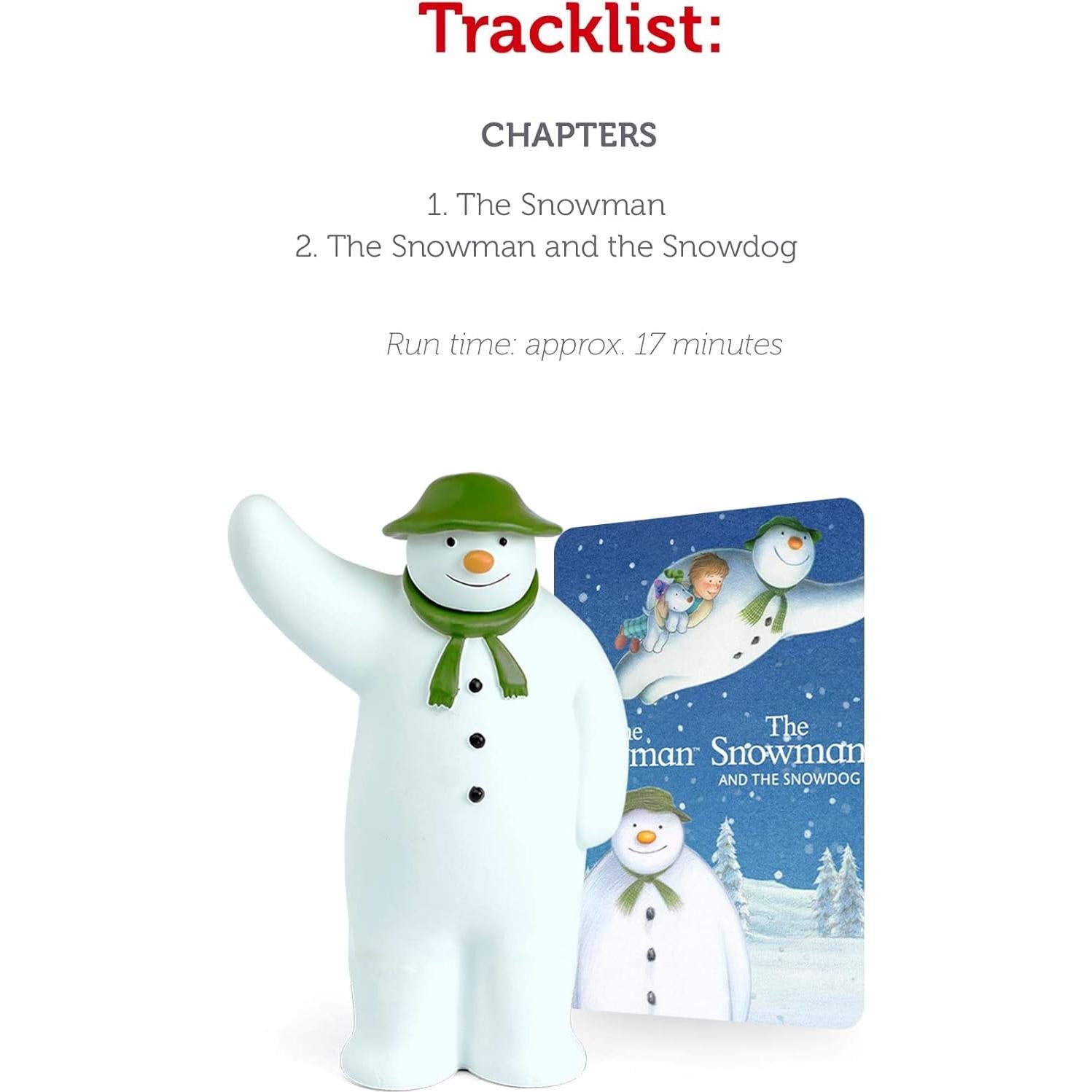 Tonies Muñeco de Nieve y Perro de Nieve con 2 Cuentos